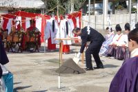 妙蓮寺　地鎮祭