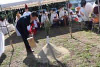 大本山　山門建設工事地鎮祭（2021年10月3日）