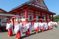 大本山　山門建設工事地鎮祭（2021年10月3日）